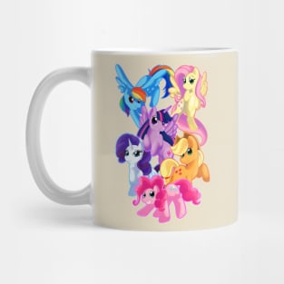 The Mane 6 Mug